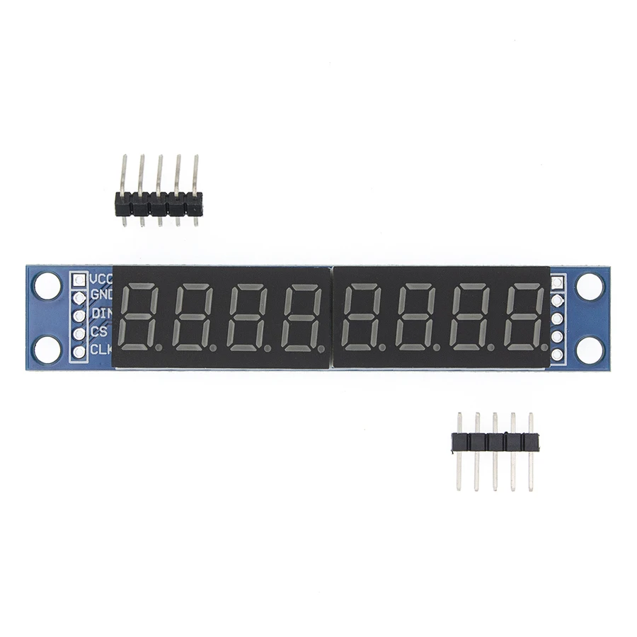 MAX7219 CWG 8 значный цифровой модуль управления трубчатым дисплеем красный три ввода