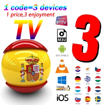 

Spain IPTV Europe Arabic IPTV Android m3u support 3 devices German Portugal Italy Smart TV FOR TV box only no channels included