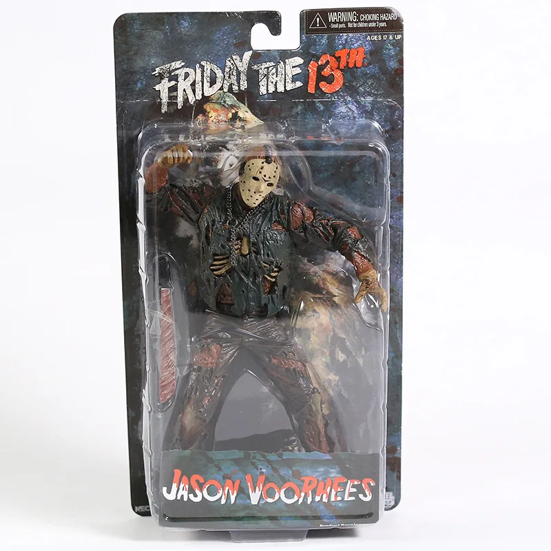 NECA Cult Classics Friday the 13th Jason Voorhees ПВХ фигурка Коллекционная модель игрушки|Игровые