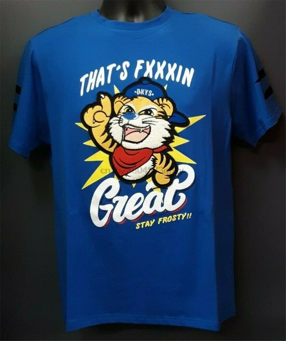 tony the tiger blue shirt
