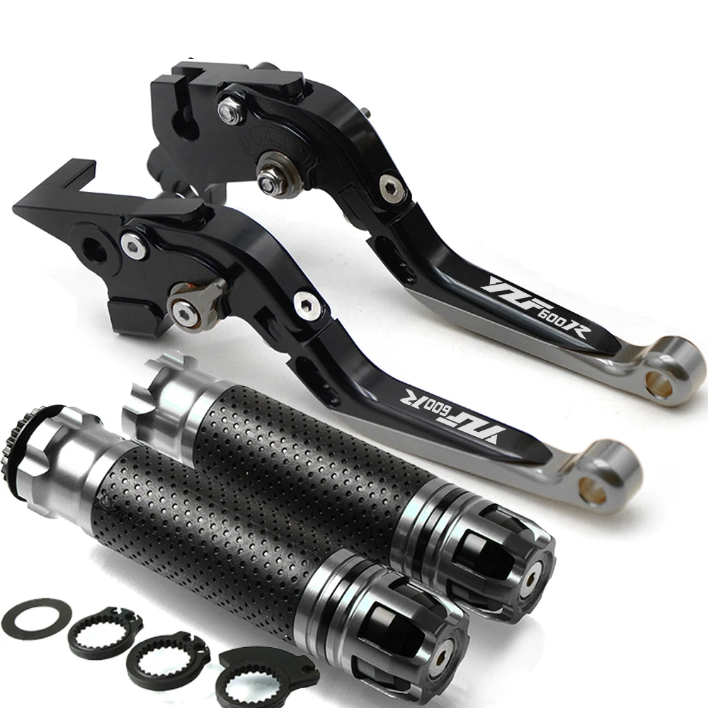 Для Yamaha YZF600R 1995 1996 1997 1998 1999 2001 2002 2004 2008-ручка тормоза мотоцикла регулируемый тормозной рычаг сцепления Рукоятка - Цвет: Q with logo