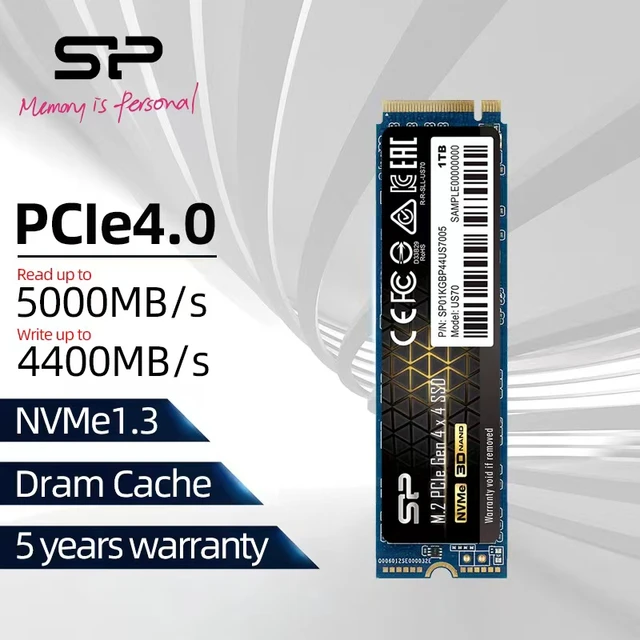  Silicon Power 2TB XS70 Nvme PCIe Gen4 M.2 2280 SSD R/W