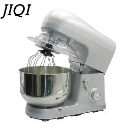 JIQI повар машина 5L 1200 W миксер Электрический домашняя кухня приготовления кухонный миксер с подставкой, торт тесто миксер для теста 110 V/220 V
