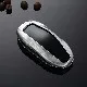 Подходит для Tesla модель S сплав Fob Shell Чехол чехол дистанционного ключа чехол для ключа заводской работы - Цвет: Silver