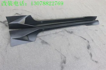 

Fit for FORD MUSTANG 15-18 Side skirts wide body skirt side sill pedal trim