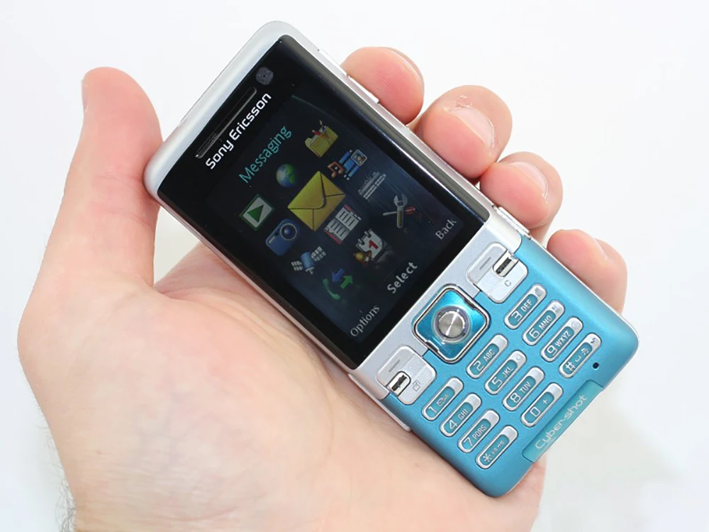 Sony Ericsson C702 Refurbished-Original Unlocked C702 Mobile Phone 2.2' GSM 3G 3.0MP Bluetooth Radio Dumbphone CellPhone second hand iphone