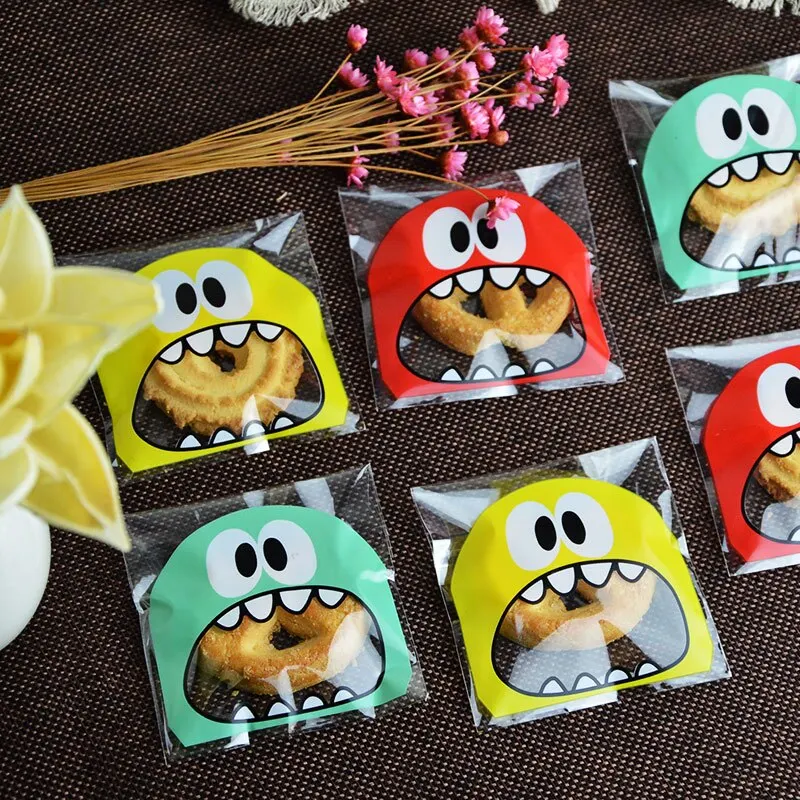 100 шт. пластиковые пакеты для упаковки конфет|Подарочные сумки и упаковка| |