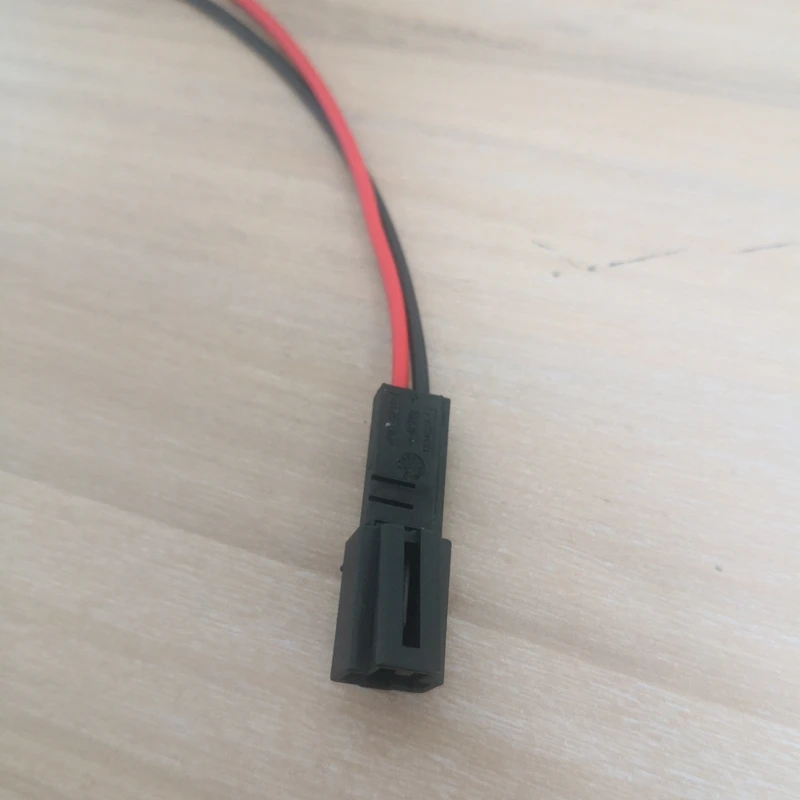 2pcs male 2 Pin/Way внутренний светодиодный светильник, розетка, дверь, лампа, разъем, кабель, провод, косичка для VW Audi Skoda VAG 4B0 971 832 4E0 972 575 - Название цвета: 2pcs male