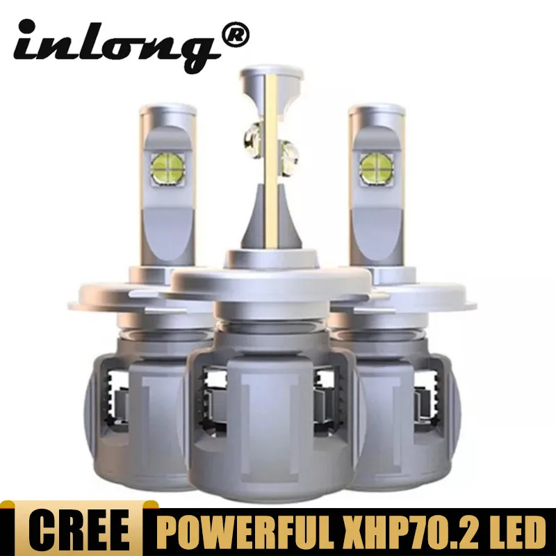 2 шт. H7 светодиодный лампы XHP70 2nd Generation H4 H1 H8 H11 9005 9006 HB4 HB3 Автомобильные фары 5500 к 6000