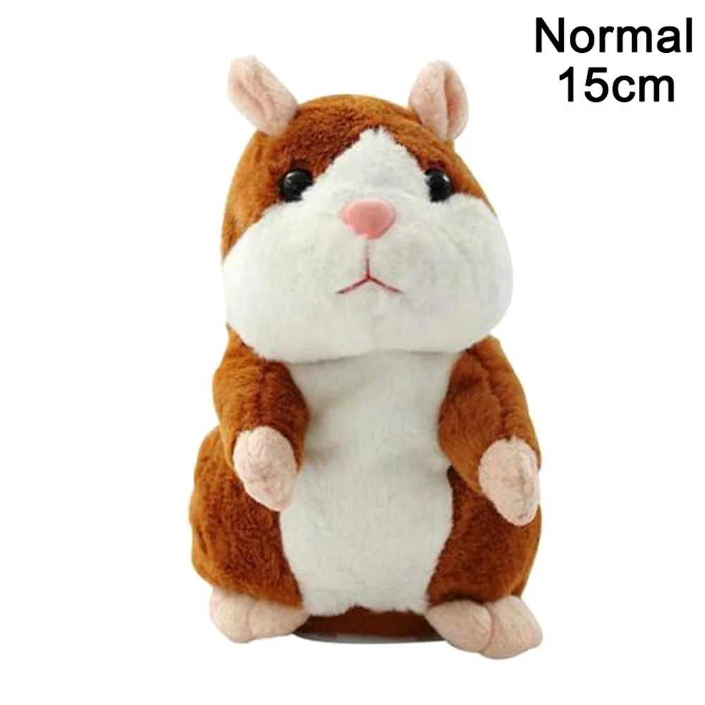 15cm Normal style Li Говорящий домашний хомяк электронная плюшевая игрушка милая звуковая запись обучающая для детей AN88 - Цвет: 15cm Normal style Li