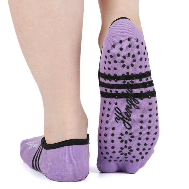 Быстросохнущие носки для йоги, женские хлопковые нескользящие спортивные носки с открытой спиной, дышащие носки для пилатеса, балета, танцевальные Тапочки, стиль