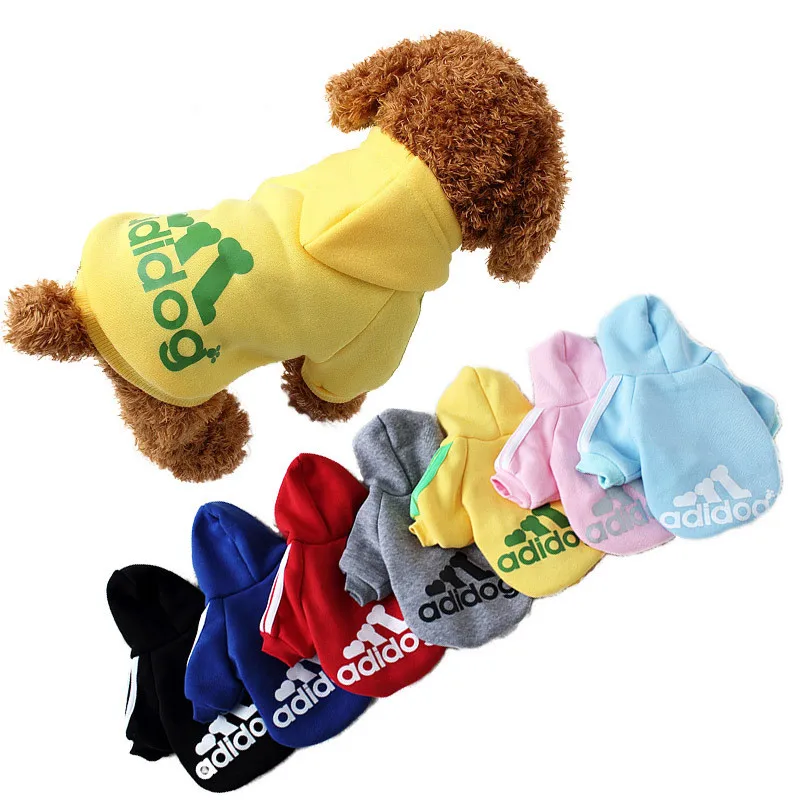 

Angel Mall Adidog Hoodie Pet Clothes Dog Sweater Puppy Sweatshirt Warm Small Coat Christmas Gift for dogs Chihuahua