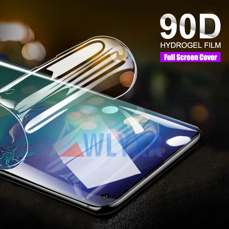 Гидрогелевая пленка для Samsung Galaxy A 10 30 40 50 60 S10 S9 Note J4 J6 Plus|Защитные стёкла и плёнки| |