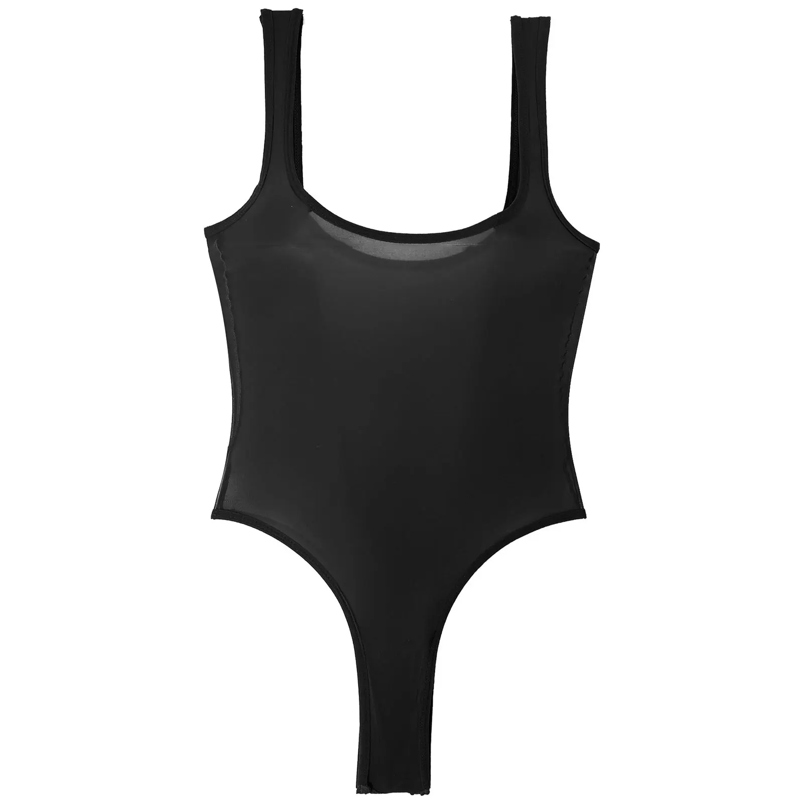 Women Sexy Bodysuit Bodycon Nightwear Sleepwear Underwear See-through Leotard for Lingerie Party Bedroom Costume Honeymoon Gift