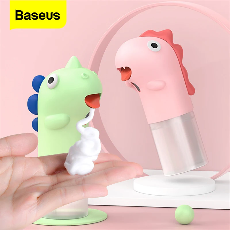 

Baseus Children's Dinosaur Automatic Soap Sensor Foam Dispenser Smart Kitchen Bathroom Non-contact Hand Washing Dispenser