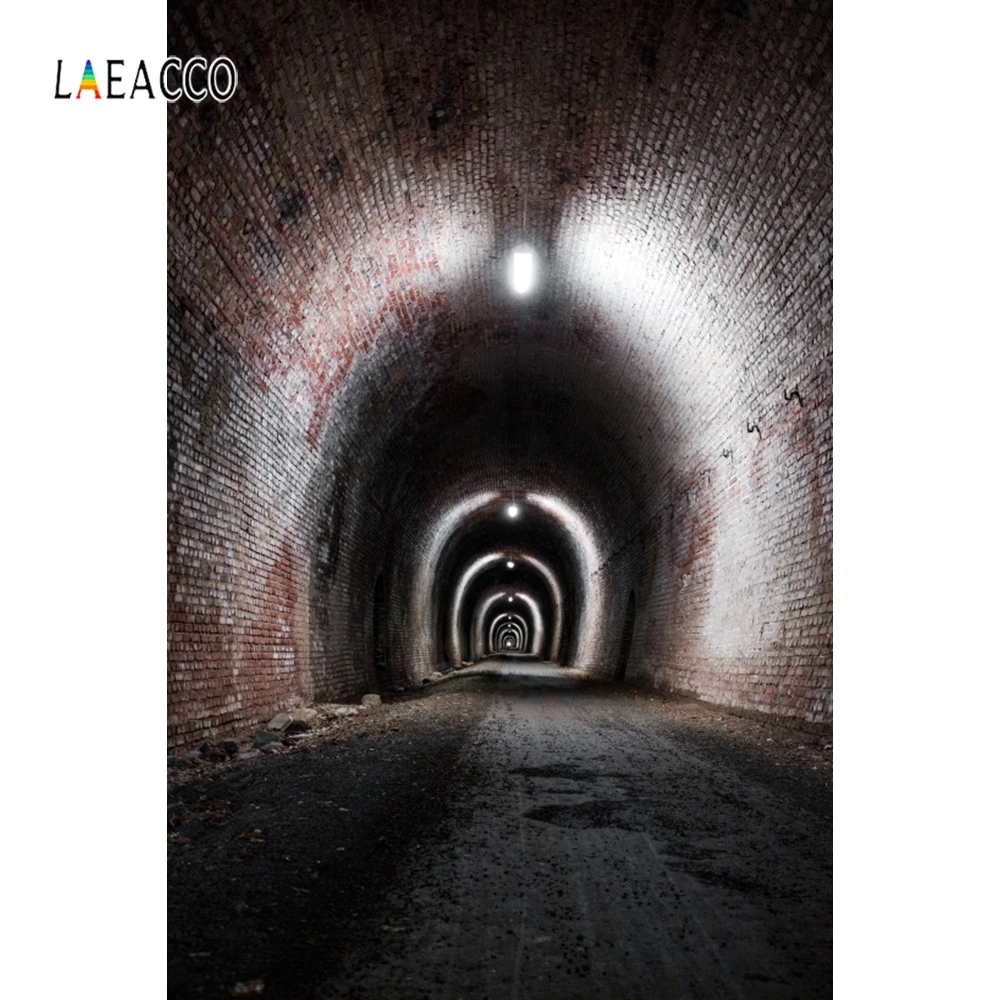 

Laeacco Tunnel Photo Backgrounds Dark Gradient Color Wall Surface Texture Party Portrait Photography Backdrops For Photo Studio