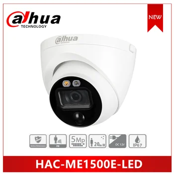 

Dahua 5MP Camera HDCVI Active Deterrence Camera HAC-ME1500E-LED 2.8mm 3.6mm fixed lens Smart IR 20m Security camera