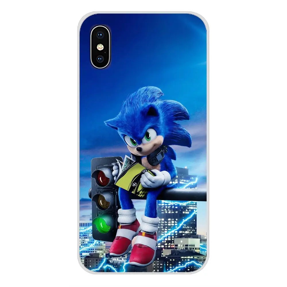 For Xiaomi Redmi Note 3 4 5 6 7 8 Pro Mi Max Mix 2 3 2S Pocophone F1 Accessories Phone Shell Covers sonic  Cute case for xiaomi Cases For Xiaomi