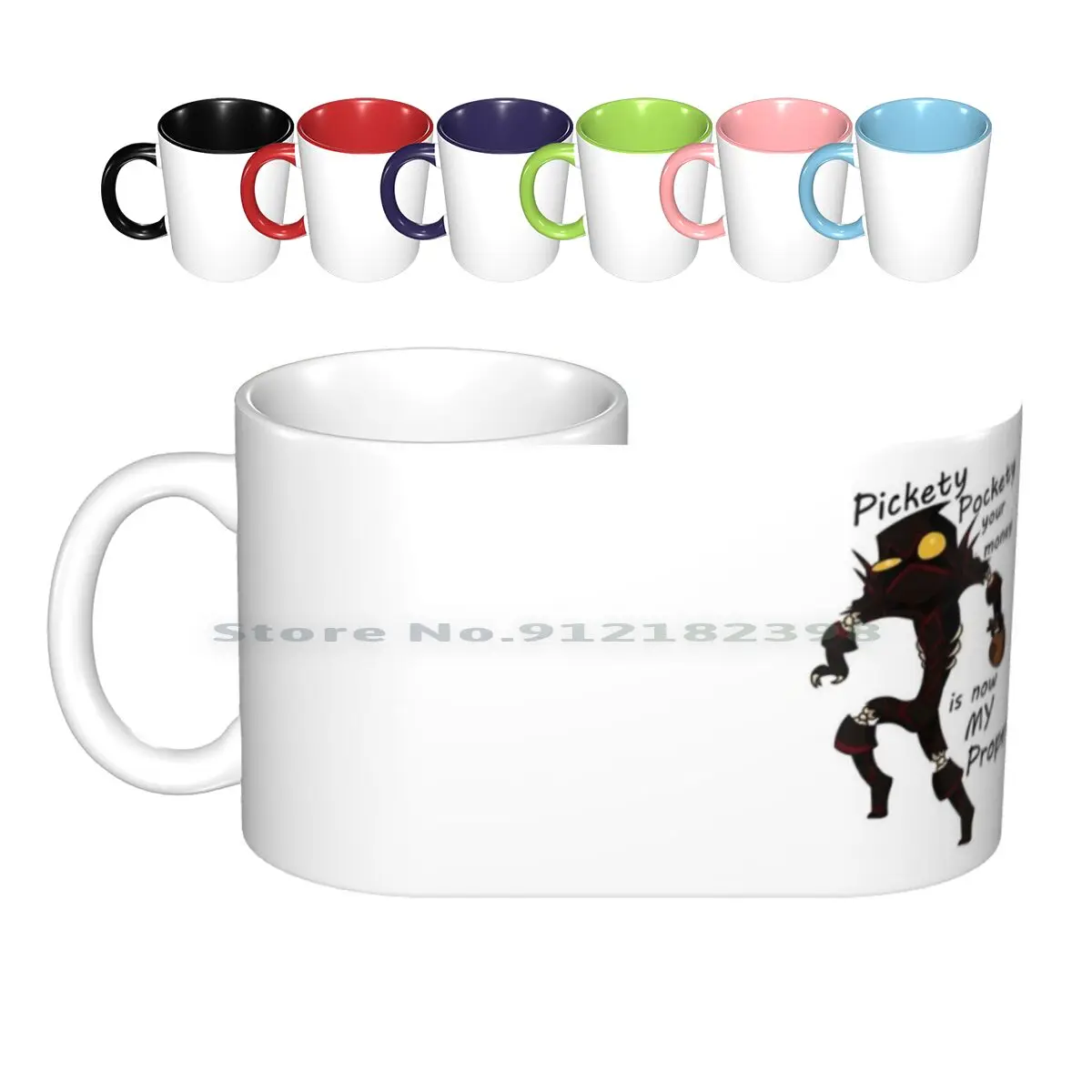 Classic Sneaky Undead Rogue Ceramic Mugs Coffee Cups Milk Tea Mug Undead Undead Rogue Rogue Outlaw Assassin Thief Wow Wow