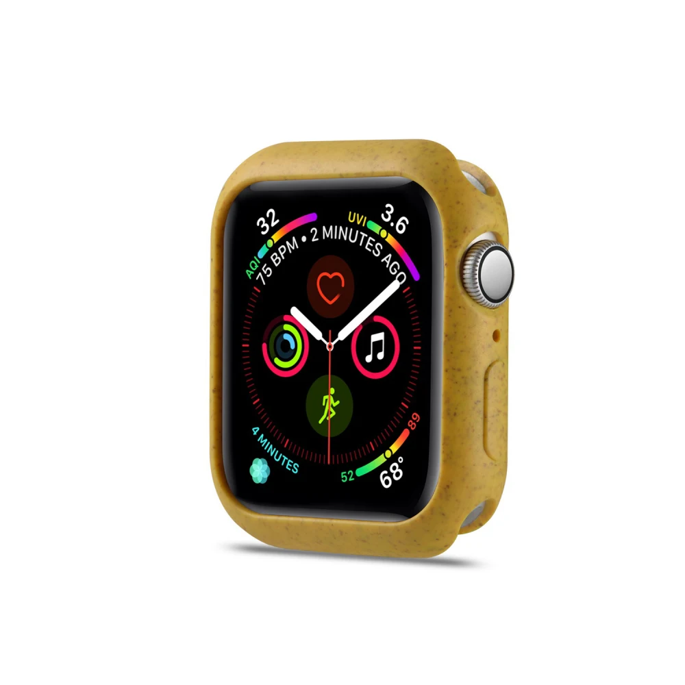 Силиконовый чехол для Apple Watch 4, 5, 40 мм, 44 мм, защитный бампер, ТПУ чехол для iWatch 3, 2, 1, 38 мм, 42 мм, аксессуары для ремешка для часов