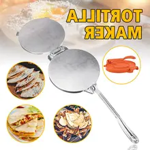 2 цвета тортилья машина для торта пресс-горшок инструмент тесто давление алюминиевый сплав тортилья пирог машина пресс Бытовая техника Часть инструменты