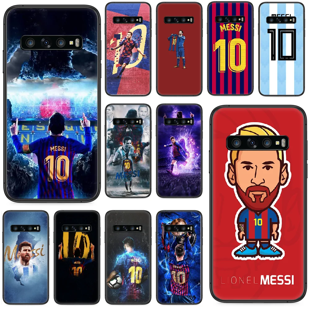 Чехол для телефона Lionel с изображением футбола Месси Samsung Galaxy S 10 20 3 4 5 6 7 8 9 Plus E Lite