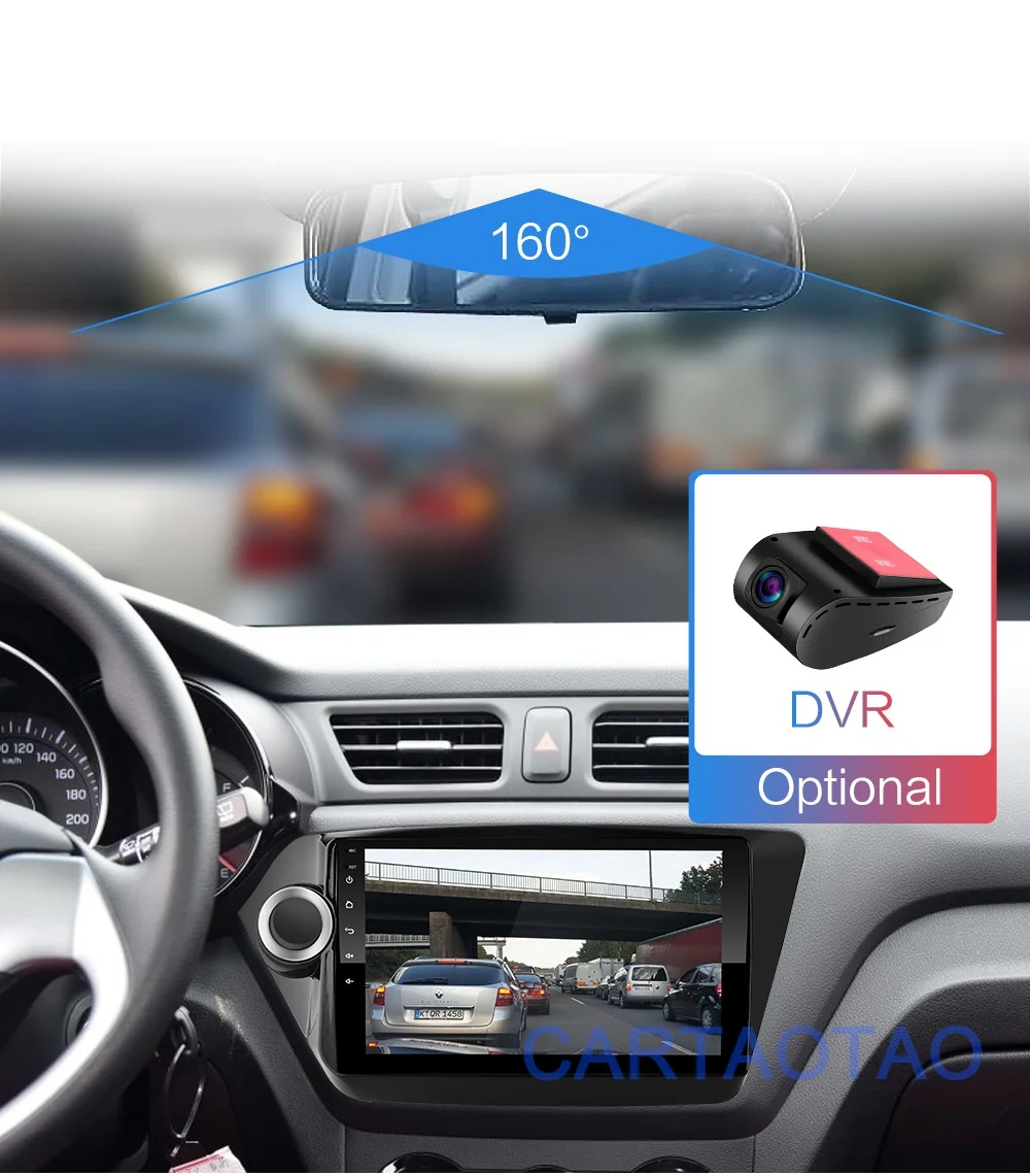 Новинка! " 2din Android 8,1 GO автомобильный dvd-плеер для Kia Rio 3 4 2011 2012 2013 2107 автомобильный Радио gps навигация wifi