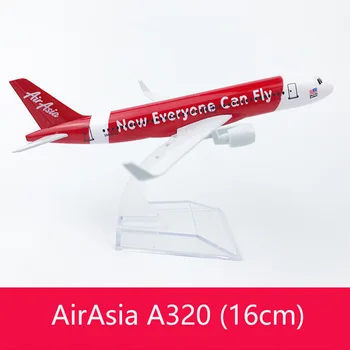 

FREE SHIPPING 16CM A320 AIR ASIA METAL ALLOY MODEL PLANE AIRCRAFT MODEL TOY AIRPLANE BIRTHDAY GIFT