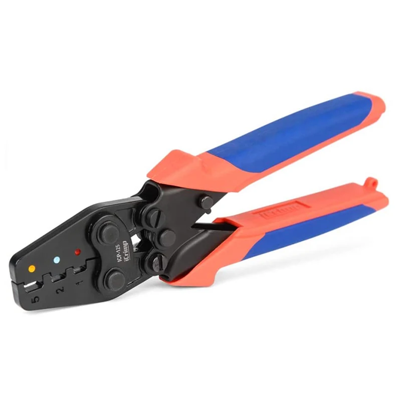 

ICP-125 Crimping pliers tools for heat shrinkable tube terminals Crimping pliers range 0.5-6mm2 new dedicated electrician tools