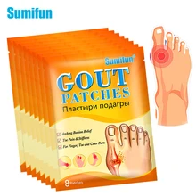 

8/24/48pcs Sumifun Gout Treatment Patch Finger Toe Bunion Pain Relief Medical Plaster Foot Bone Thumb Corrector Stickers Care