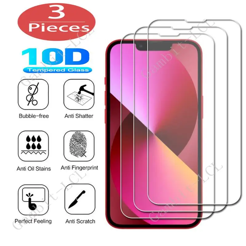 Защитное стекло для Apple iPhone 13 Pro Max mini 12 SE (2020) 11 X XR Xs 6 6S 7 8 Plus закаленное защитное