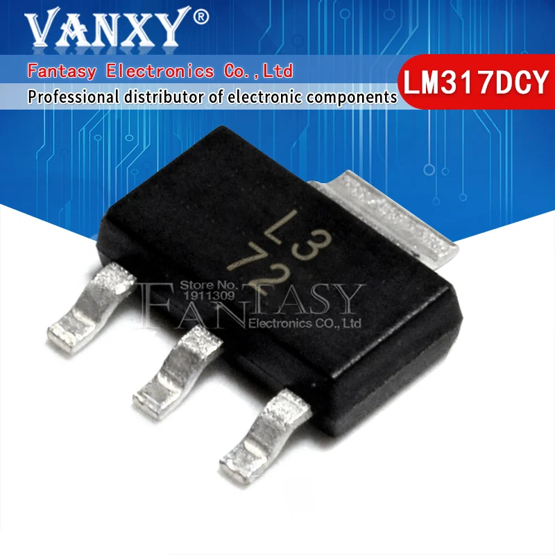 10 шт. LM317DCY SOT223 LM317DCYR сот LM317 L3 СОТ 223 LM317DCYRG3|Интегральные схемы| |
