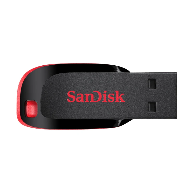 Флеш-накопитель SanDisk, USB 2,0, usb флеш-накопитель, 8 ГБ, 16 ГБ, u-диск, 32 ГБ, мини-накопитель, 64 ГБ, 128 ГБ, USB 2,0, флешка, флеш-карта памяти