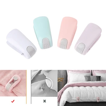 

6Pcs/set Non-slip Quilt Duvet Cover Clips Needleless Sheet Fixer Bed Sheet Fixer