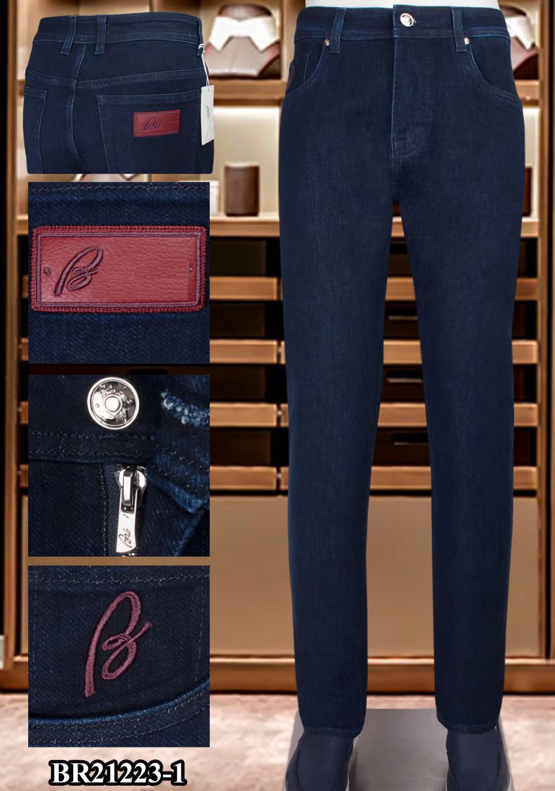 jeans men 2021 men jeans winter jeans Tace&shark Brand billionaire high