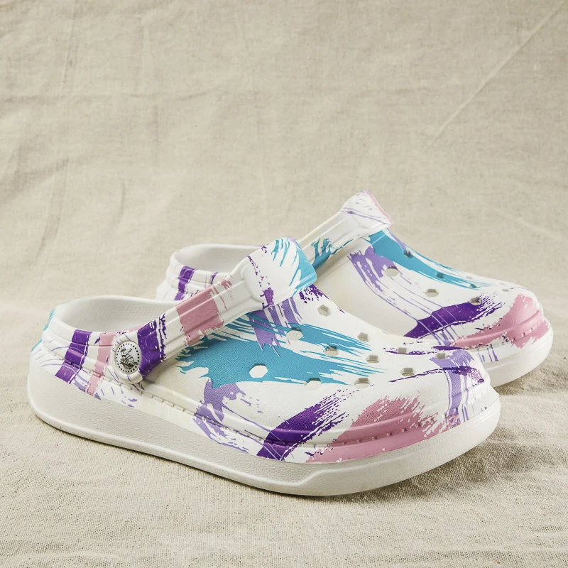 New Summer Ladies Beach Green Clogs Women Sandals Crocse Shoes Croc EVA Lightweight Flat Sandles Unisex Colorful Shoe Sandalias