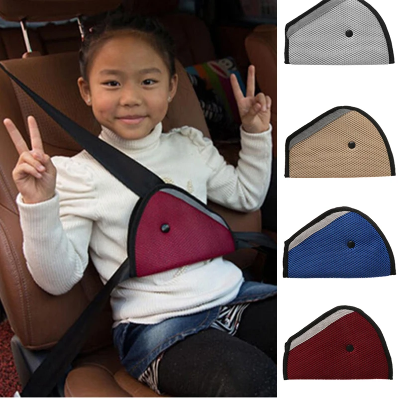 Kids Accessories Child Protector Car Seat Belts Adjuster Triangle Clip Safety