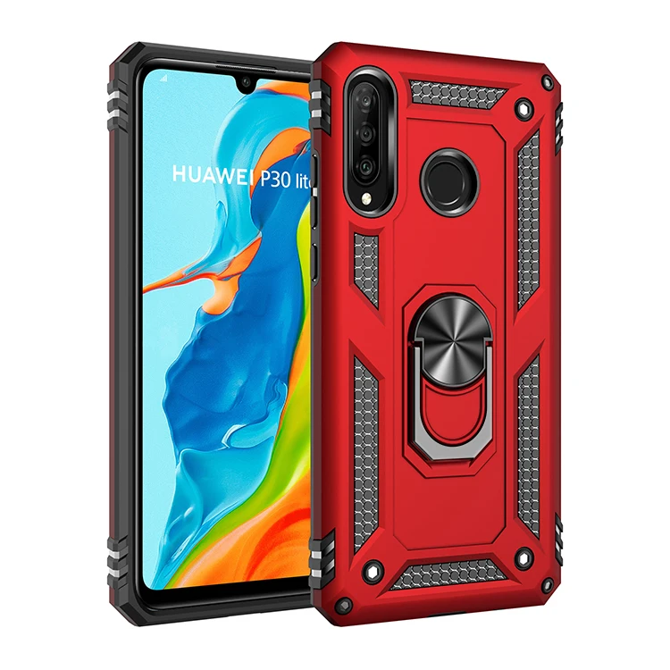 Противоударный чехол KEYSION Armor для huawei P30 mate 20 Pro P20 Lite, чехол-подставка для автомобильного кольца, чехол для mate 20 X Nova5 Pro P30 Lite