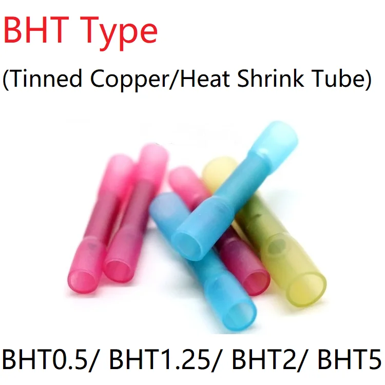 5 шт. водонепроницаемые термоусадочные трубки BHT0.5 BHT1.25 BHT2 BHT5|Терминалы| |