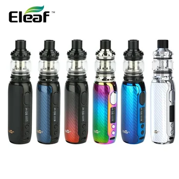 

Original 80W Eleaf iStick Rim C TC Kit with 4ml Melo 5 Atomizer & 2A Fast Charge Box Vape Kit VS Istick Pico/ Vinci Mod Kit Kit