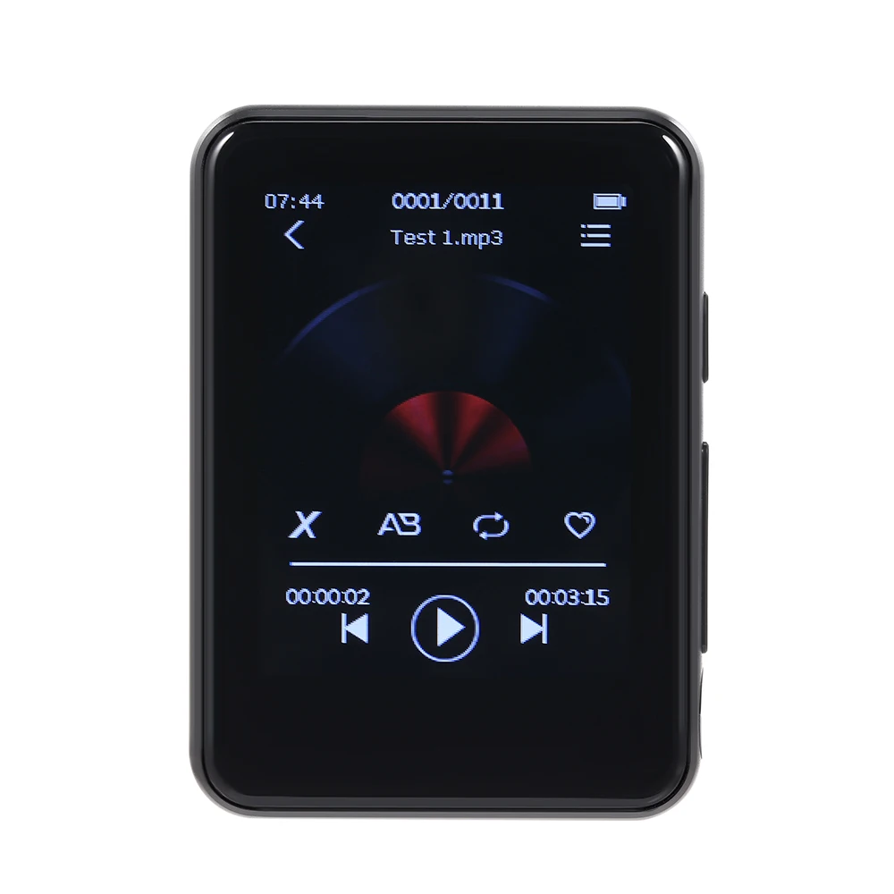 BENJIE X5 8 ГБ/16 Гб mp3-плеер полный сенсорный экран Bluetooth 5,0 портативный музыкальный плеер Поддержка fm-радио TF карты с наушниками