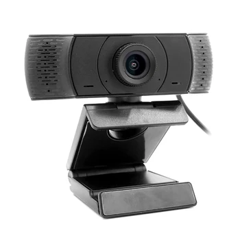 

1080P HD Manual Focus Webcam 2MP Video Calling Recording Camera USB Free Driver Build in Microphone for Gaming Conferencing