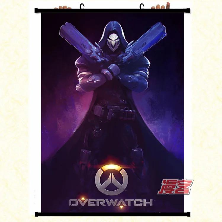 Над часами игра Assassins холст Фэнтези мотивационные абстрактное искусство Laminas