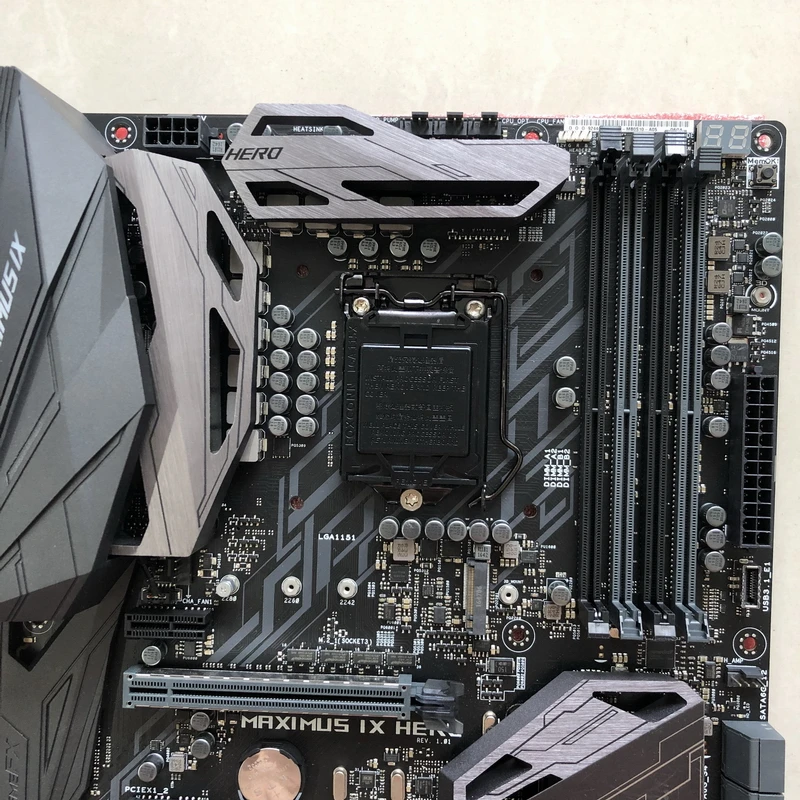 Материнская плата ASUS MAXIMUS IX HERO для настольных ПК intel Z270 LGA1151 DDR4 используется в продаже