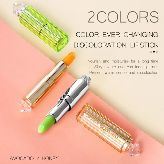 VIBRANT GLAMOUR Chameleon Lipstick Honey Moisturizing Nourishing Lip Lighten Lip Line Prevent Chapped Natural Extract Lip