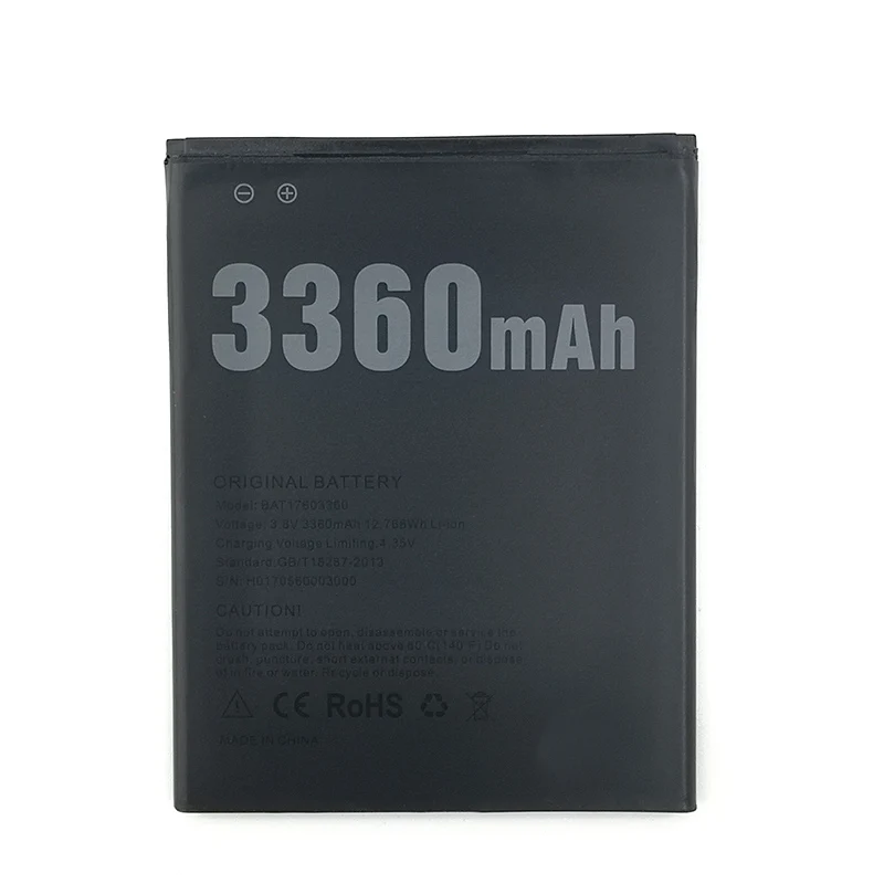 

2PCS NEW Original 3360mAh BAT17603360 battery for DOOGEE x10 BAT17603360 High Quality Battery+Tracking Number