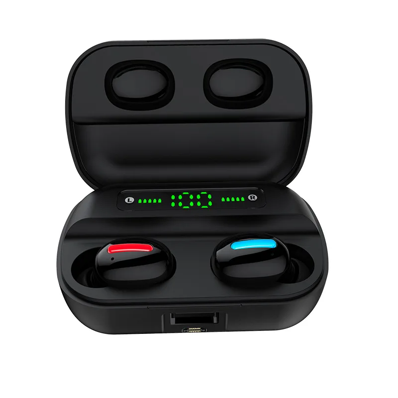 Q82 True Headphones Wireless Stereo Earbuds Wireless Earphone Digital Display Mini Gaming Sport Headset for Xiaomi smartphone