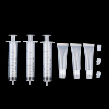 

Empty Lip Gloss Tubes Clear Soft Lip Gloss Container Refillable Lipgloss Tubes For DIY Makeup Tool