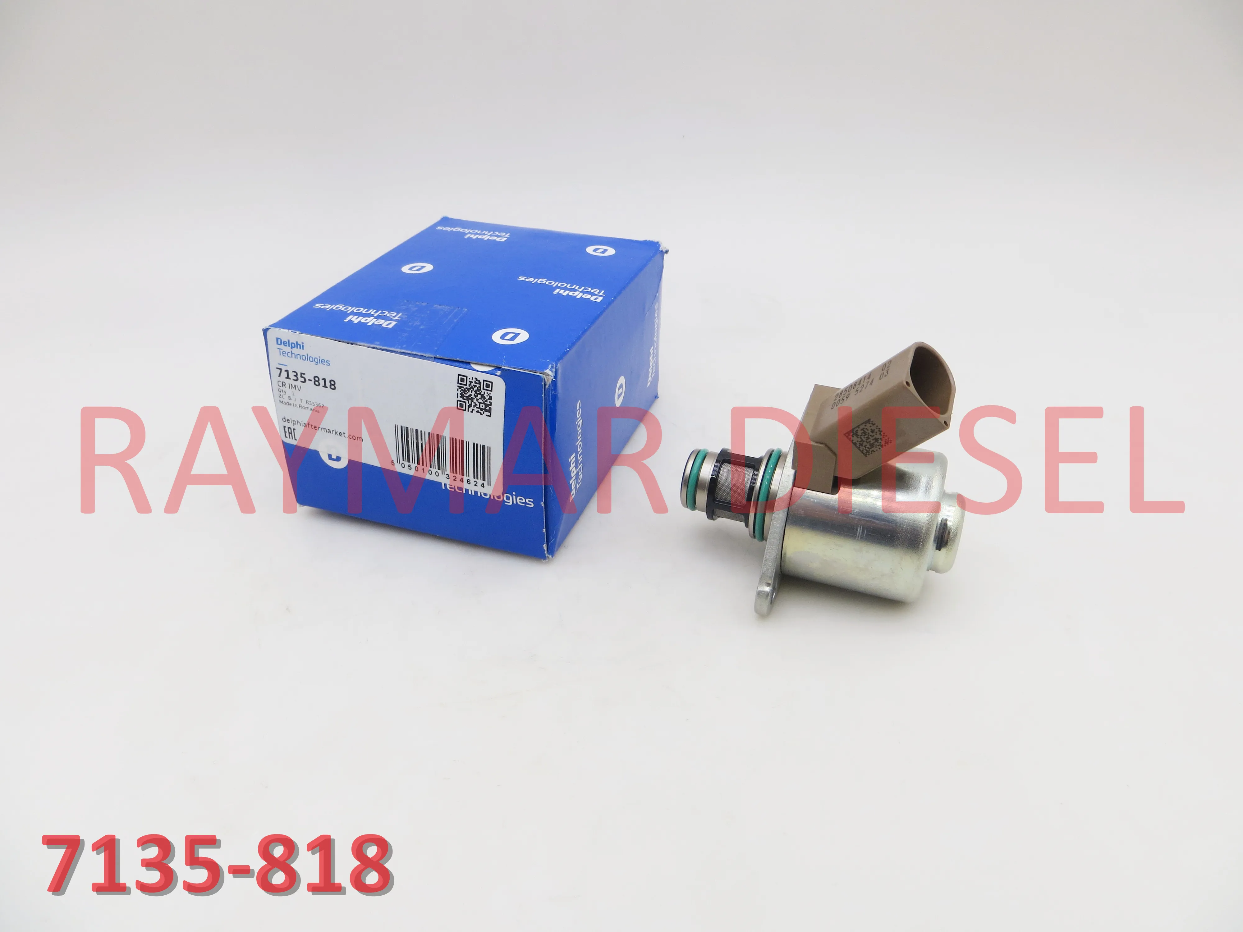 Genuine diesel common rail fuel pump inlet metering valve, IMV 7135-818 28508414 28233374 9109-946, 27233374