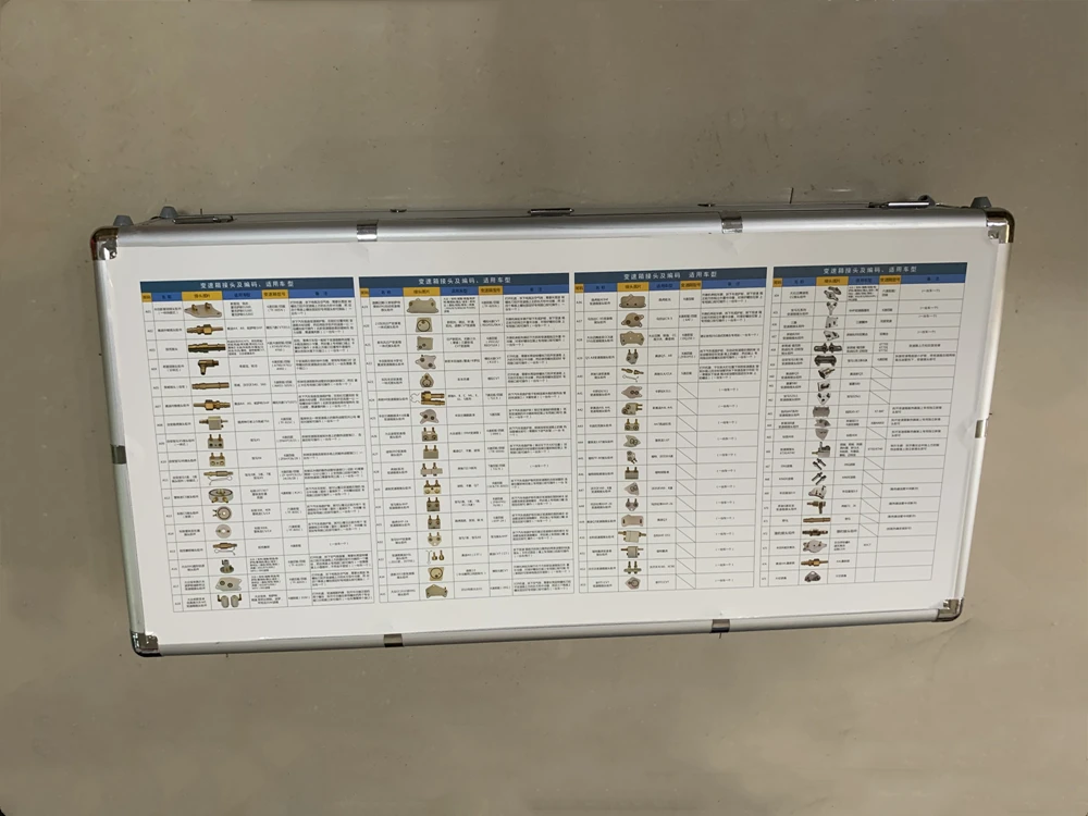 73 105 116PC Алюминий сплав Масло автоматической трансмиссии Замена насосной коробки передач Быстрый простой шарнир Conector